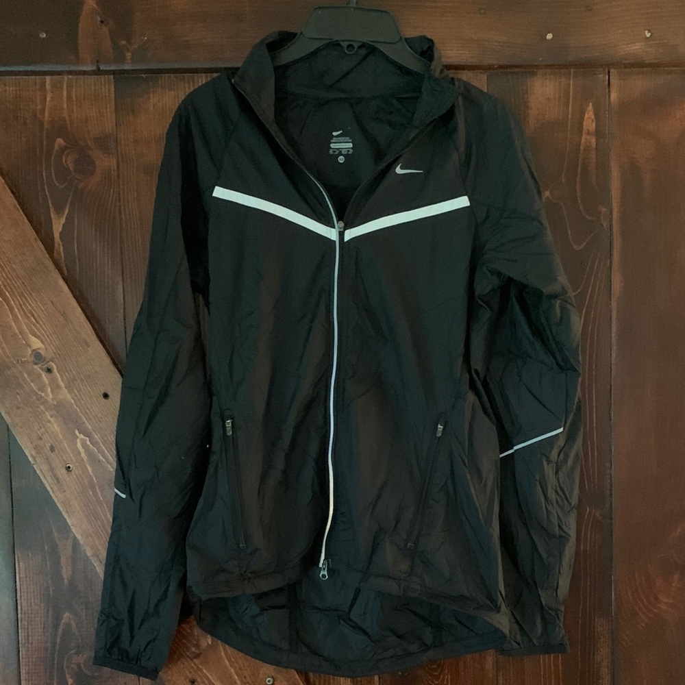 Nike Black Windbreaker